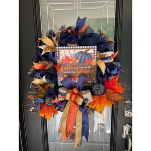 COPY - Fall Front Door Wreath